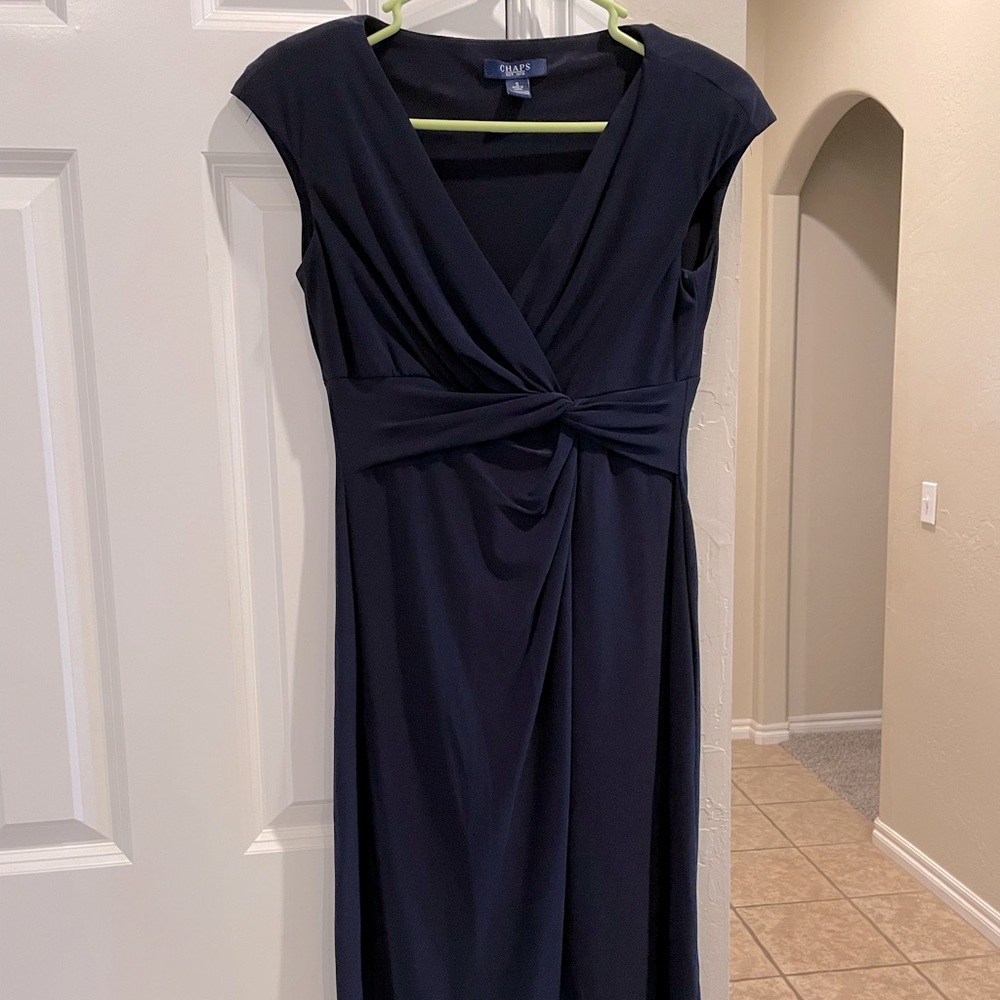 Navy Chaps dress